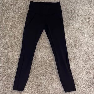 Athleta black workout/running leggings